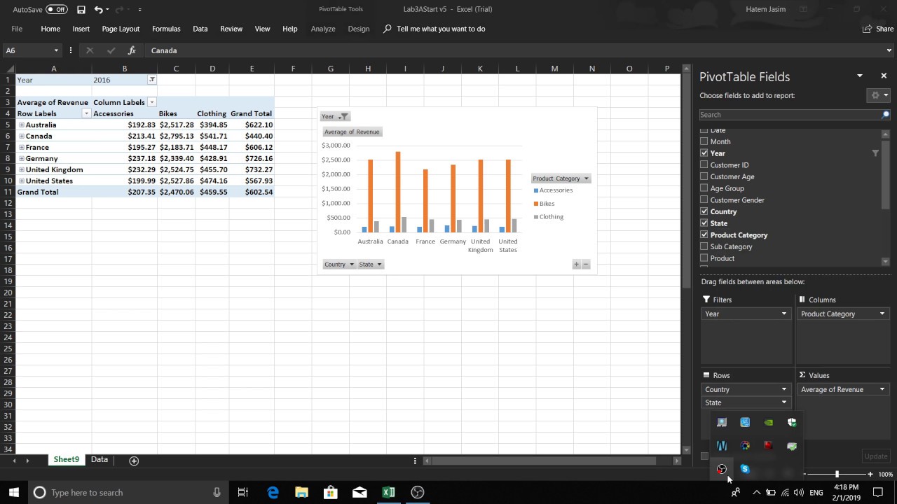 Pivot Tables in Excel YouTube