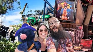 HHN 35 SINNERS Merch + NEW Coaster Track & Lost Continent Demolition 👀 | Universal Orlando Updates!