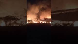 Detik- Detik Kejadian Terbakarnya Gudang Alfa Midi