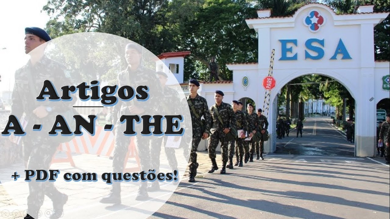 Aula 02: Artigos (A, An, The) em Inglês - ESA | Teacher Rafael