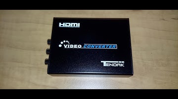 Tendak A/V S-Video to HDMI Converter | Review