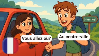 20 Minutes of French Conversations for Beginners | A1–A2 | Situations On The Road