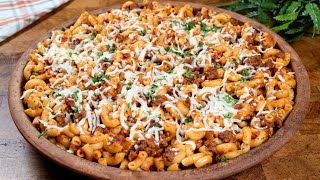 If You Have Ground Beef, Make This Easy Pasta for Dinner! 😋