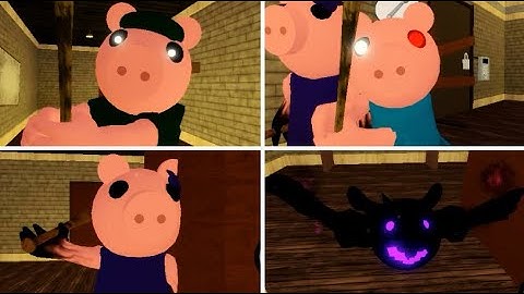 Piggy Ex House - All Jumpscares (Game created by: @KitsuneAubrey)