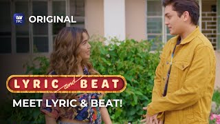 Andrea Brillantes and Seth Fedelin as Lyric and Beat!