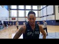 Devin Vassell on Team's Chemistry and How Keldon Johnson's Fun Personality Contributes To It!