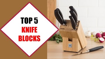 Top 5 Best Knife Blocks 2018 | Best Knife Block Review By Jumpy Express