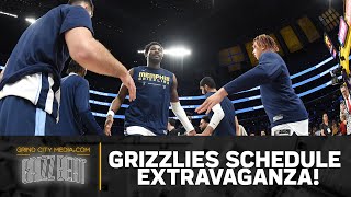 Grizz Beat | Grizzlies Schedule Extravaganza! | 8\/17\/2023
