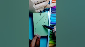 Cute Drawing 😍 #simple #howto 60