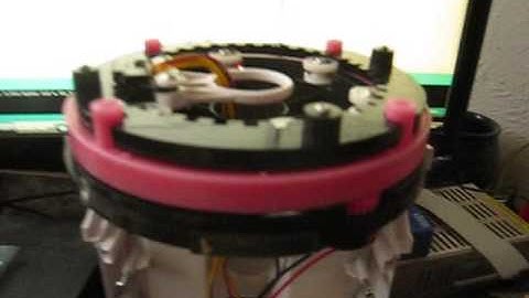 Arduino IR quadrature encoder robot head