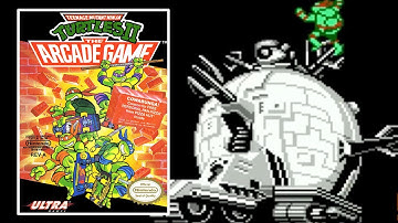 Teenage Mutant Ninja Turtles II: The Arcade Game (NES) Mike Matei Live