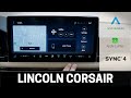 Sync4 in the Lincoln Corsair (2023 model)