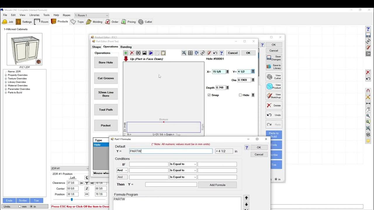 Mozaik Software Tutorials How to use Custom Formulas YouTube