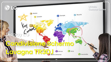 Business LG | Screen Sharing with Android - TR3DJ series Interactive Digital Whiteboard