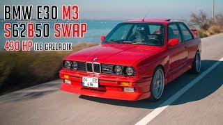 BMW E30 M3 S62 V8 ile Gazladık / Alpha-N Yazılım / 100-200 KM Ne Kadar Hızlı ? Test Ettik