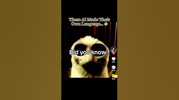 These AI Made Their Own Language.. 😰 #creepy