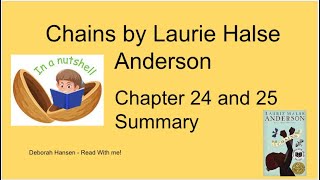 Chains by Laurie Halse Anderson | Chapter 24 & 25 Summary & Analysis