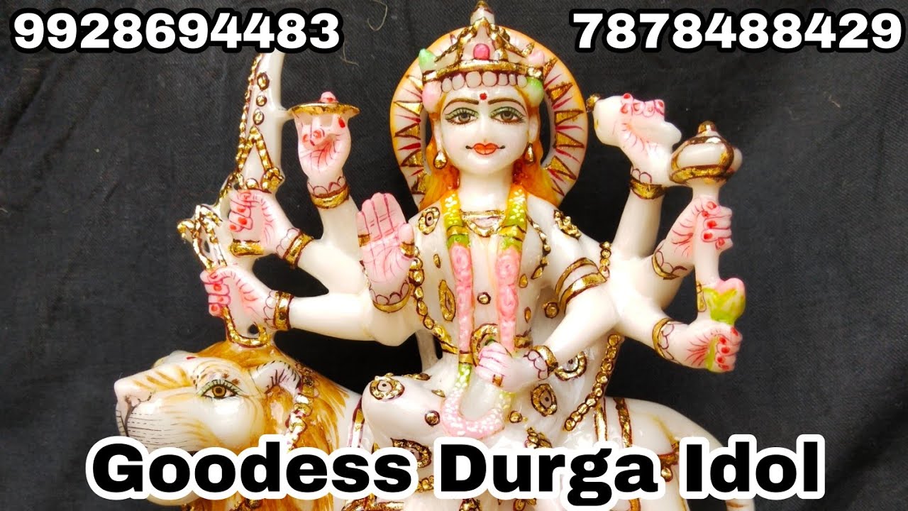 Durga Mata Marble Moorti