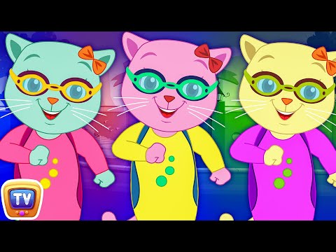 Three Little Kittens Went To The Swimming Pool SINGLE Nursery Rhymes By Cutians ChuChu TV Kids 