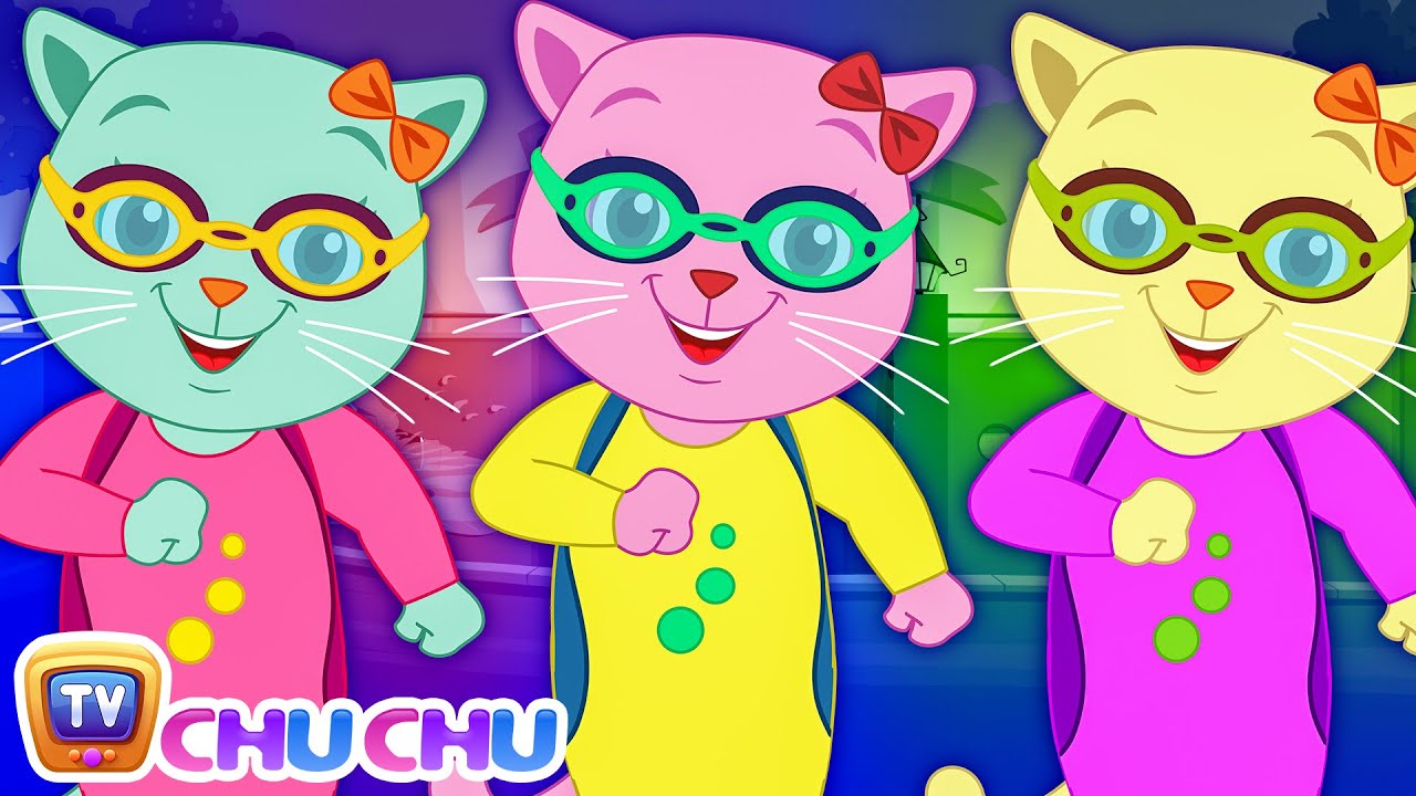 three little kittens chuchu tv