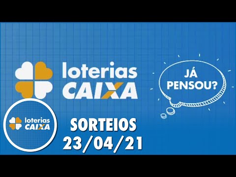 Loterias CAIXA: Quina, Lotofácil, Lotomania 23/04/2021