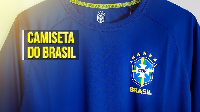 Já temos a nova camisa do Brasil azul da copa 2022 para atacado