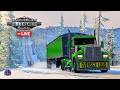 🔴Hauling The Frozen Roads Of ALASKA in American Truck Simulator ❄️☠️🛣️ #shortsfeed #shorts