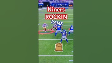 Sack engineered by Niners Defense