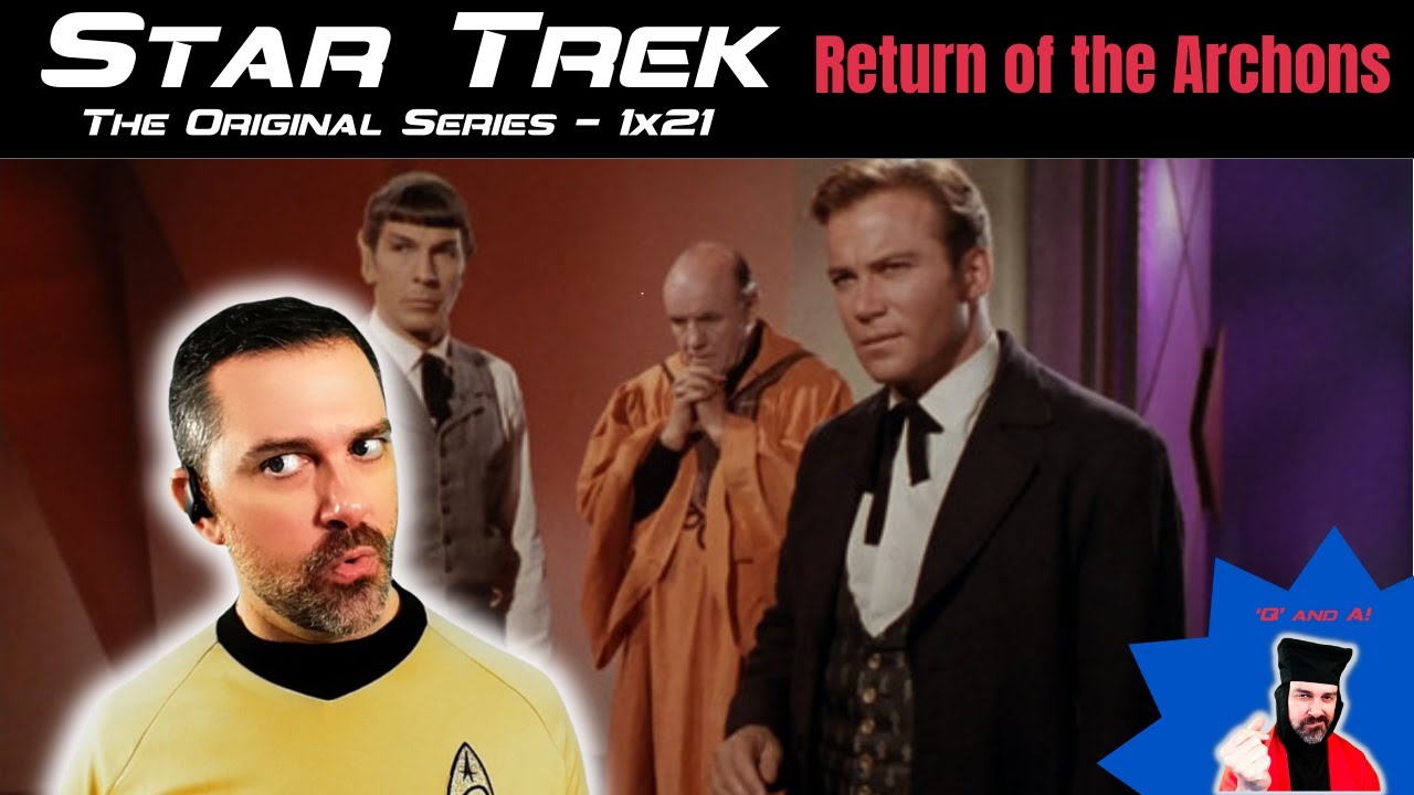 Star Trek: The Original Series RETURN OF THE ARCHONS (S1xE21 Reaction) - FIRST TIME WATCHING