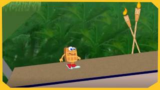 Waffle Boys Jungle Adventure Gameplay (Browser Game)
