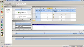 CAD Parameters in Workbench