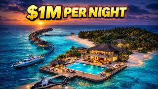 Inside The $1,000,000-Per-Night Private Islands of The Maldives (Billionaire Paradise)