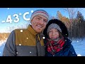 Crazy SNOWSTORM + The COLDEST Week of WINTER! 🥶🇨🇦 Our Winter Cabin Getaway in Canada ❄️