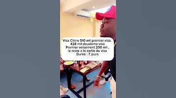 Visa Chine 