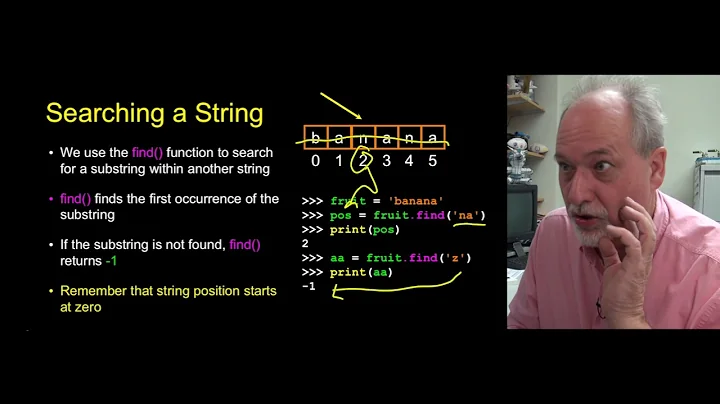 PY4E - Strings (Chapter 6 Part 2)