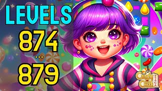 Levels 874-879 🍬✨ Candy Crush Saga screenshot 5