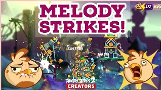 Melody Strikes! Short Strike Compilation | Angry Birds 2 screenshot 4