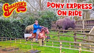 Saddle Up for Pony Express in Western World at Gulliver’s Land (March 2026) [4K]