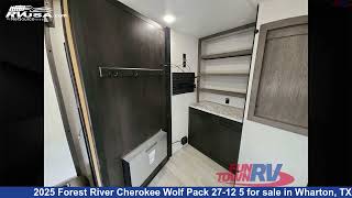Magnificent 2025 Forest River Cherokee Wolf Pack Toy Hauler RV For Sale in Wharton, TX | RVUSA.com