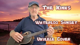 Waterloo Sunset  The Kinks (Baritone Ukulele Cover) CHORDS IN DESCRIPTION