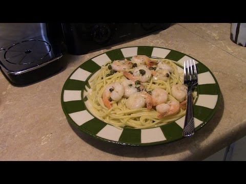 Shrimp with Capers and Garlic in the Copper Chef XL