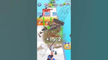 Weapon Craft Run LVL 22 Gameplay FUN GAME #shorts #WeaponCraftRun #fungames #viralvideo