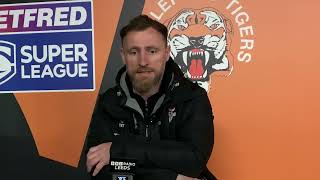 POST MATCH: Mike Eccles following London Broncos defeat to Castleford Tigers