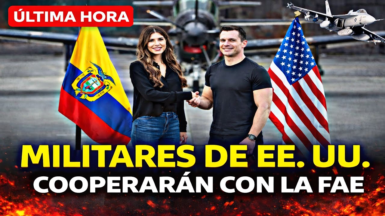 🚨 ÚLTIMA HORA | EE. UU. refuerza a la FAE en medio de la crisis de seguridad en Ecuador