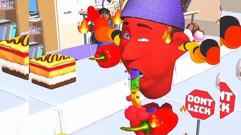 Lick Runner level 1 2 3 4 5 6 7 8 9 10 walkthrough iOS and Android game