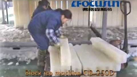 Block ice machine FIB 250D