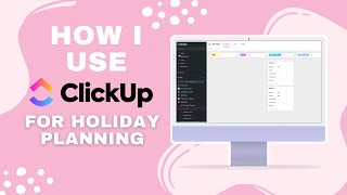 🎁 Free  Holiday Planning ClickUp Template 🎁