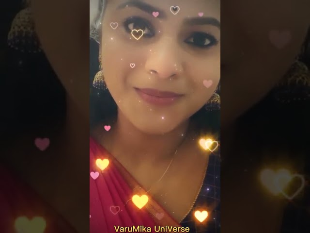 Gorgeous Delna Davis Shine like a star 🌟💫✨ Anbe vaa bhoomika cute video #anbevaa #delnadavis class=