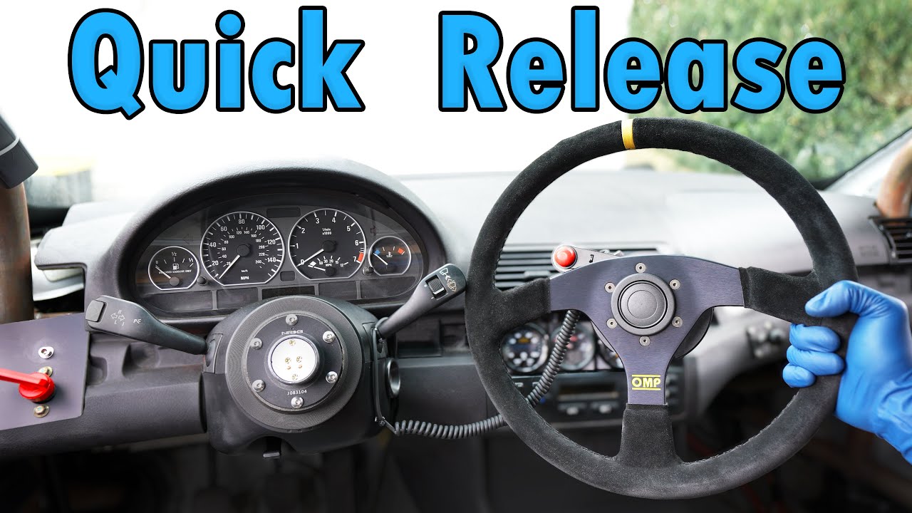 How to PROPERLY Install a Quick Release Steering Wheel (with Working Horn)