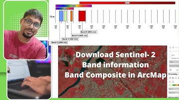 How to download Sentinel 2 images II Band information II Composite band in ArcMap